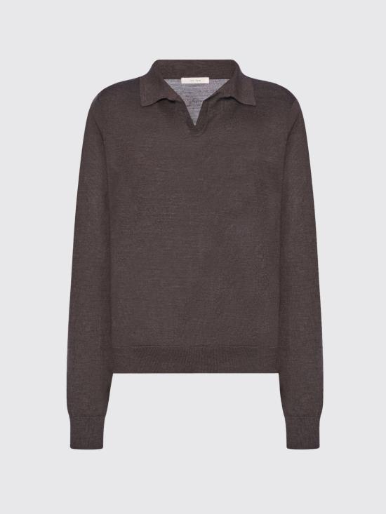 26FW 더로우 파울리 폴로 셔츠 R001252Y1043 BRM Brown - THE ROW