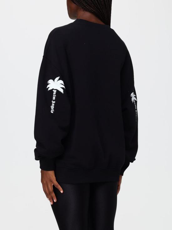 26FW 팜앤젤스 스웨터 PAMBA03W26FL03 1003 Black - PALM ANGELS