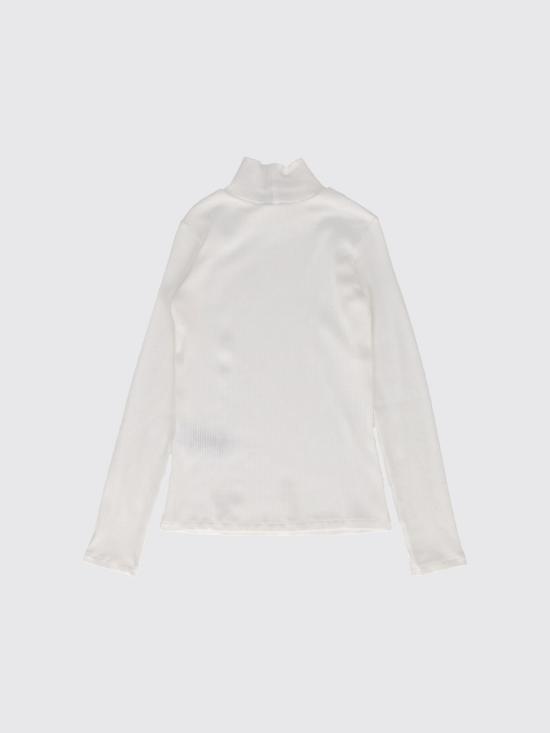 26FW [키즈] 에르마노 설비노 터틀넥 니트 Z1H6108214 0001 White - ERMANNO SCERVINO