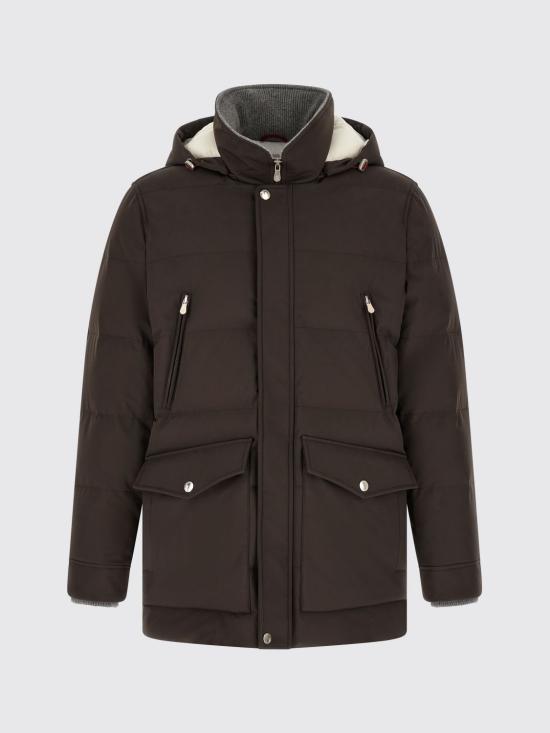 26FW 브루넬로 쿠치넬리 패딩 MV4061823 CRJ18 Brown - BRUNELLO CUCINELLI