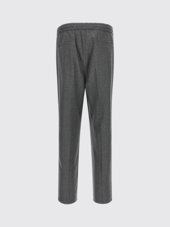 26FW 브루넬로 쿠치넬리 스트레이트 팬츠 ME226E1710 C003 Grey 1 - BRUNELLO CUCINELLI