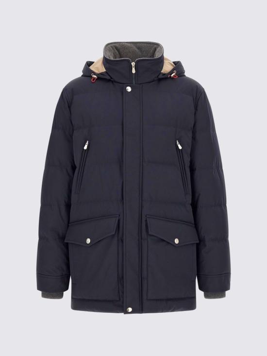 26FW 브루넬로 쿠치넬리 패딩 MV4061823 CTU62 Blue - BRUNELLO CUCINELLI