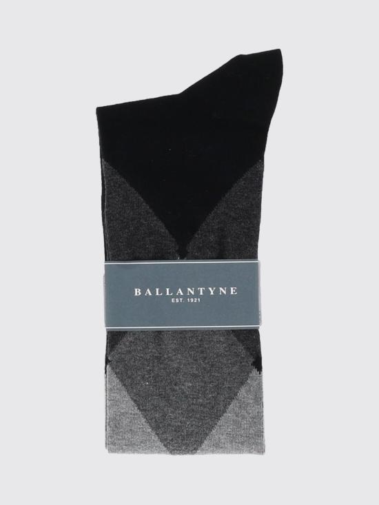 26FW 발렌타인 양말 BMX03114CT1 95599 Black - BALLANTYNE