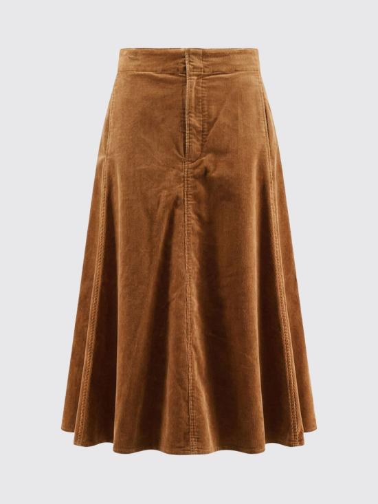 26FW 폴로 랄프로렌 미디 스커트 211B17568 001 Brown - POLO RALPH LAUREN