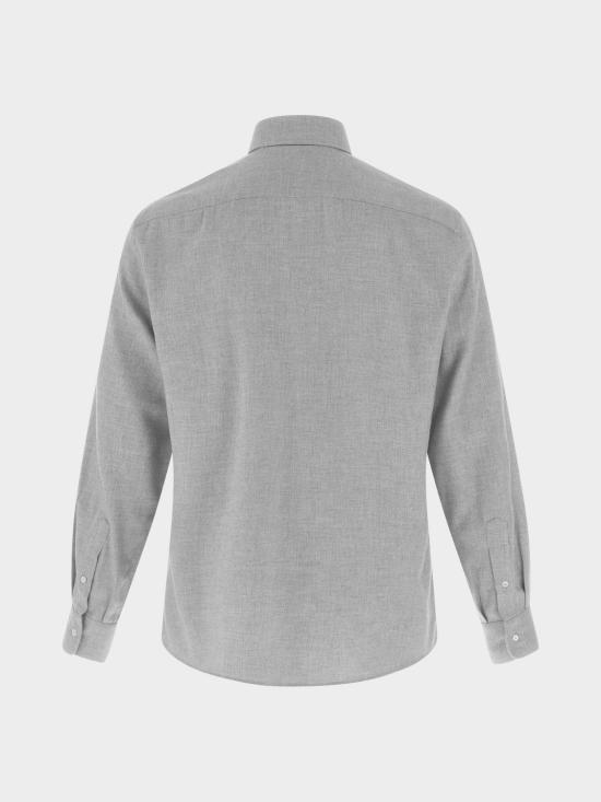 26FW 브루넬로 쿠치넬리 긴팔 셔츠 MY6370627 C045 Grey - BRUNELLO CUCINELLI