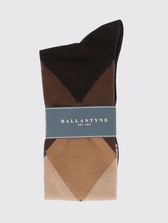 26FW 발렌타인 양말 BMX03114CT1 94840 Brown - BALLANTYNE