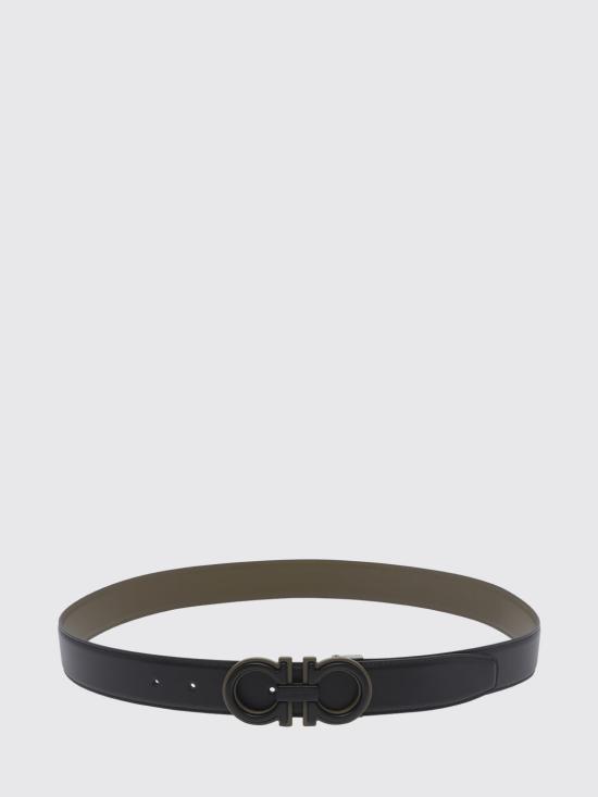 26FW 살바토레 페라가모 가죽 벨트 67A254 797486 Black