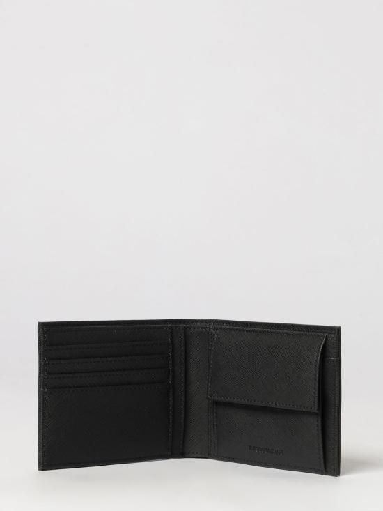 26FW 엠포리오 아르마니 남성지갑 Y4R165Y138E 81072 Black - EMPORIO ARMANI