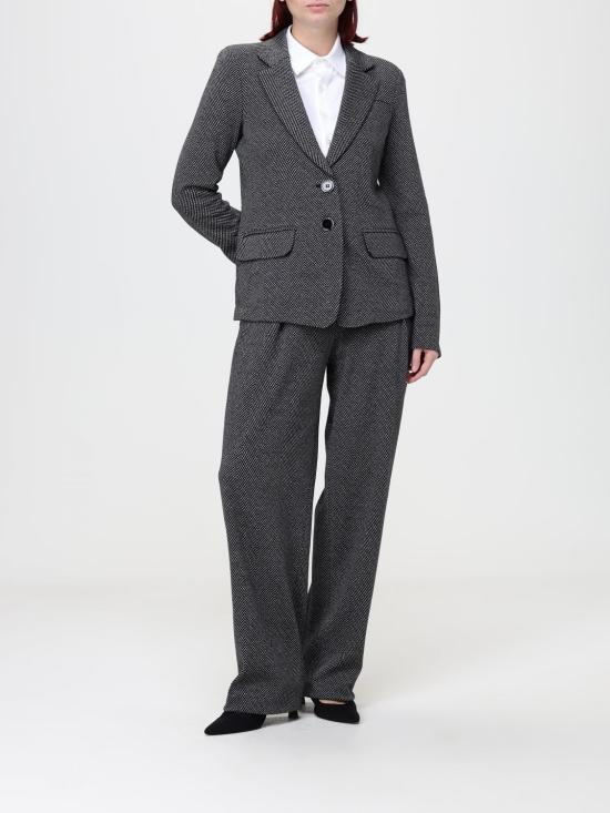 26FW 엠포리오 아르마니 스트레이트 팬츠 EW004661AF25799 FC026 Black - EMPORIO ARMANI