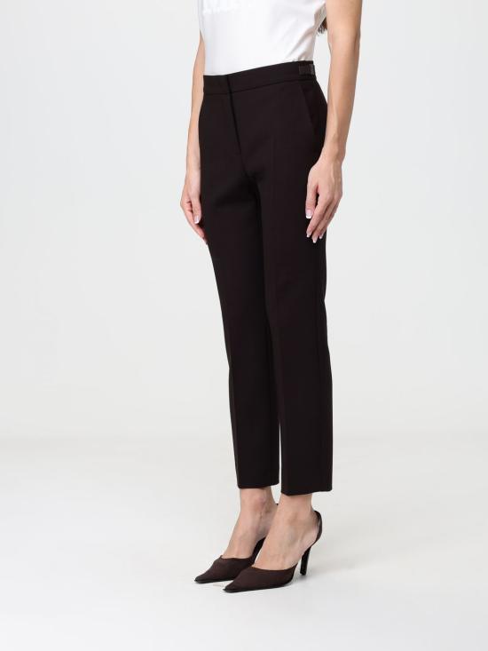 26FW 막스마라 스트레이트 팬츠 2621136112600 025 Ebony - MAX MARA