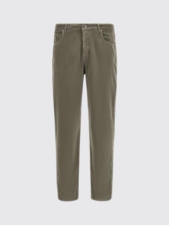26FW 브루넬로 쿠치넬리 스트레이트 팬츠 M280NF1012 CMX48 Mud - BRUNELLO CUCINELLI