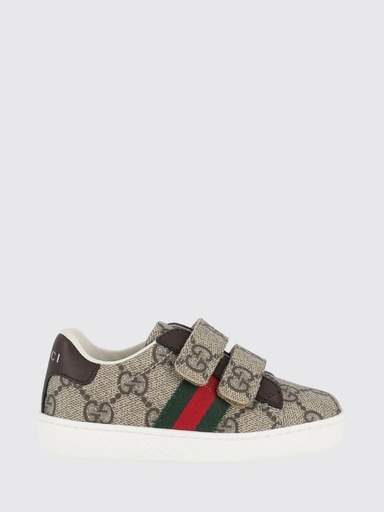 26FW [키즈] 구찌 스니커즈 463088FACYF 9753 Beige