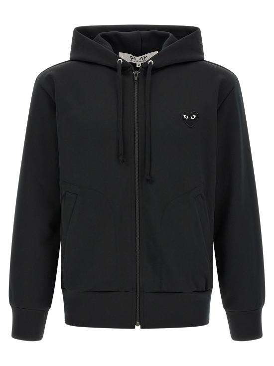 26FW 꼼데가르송 후드 티셔츠 CO342619BM BLACK