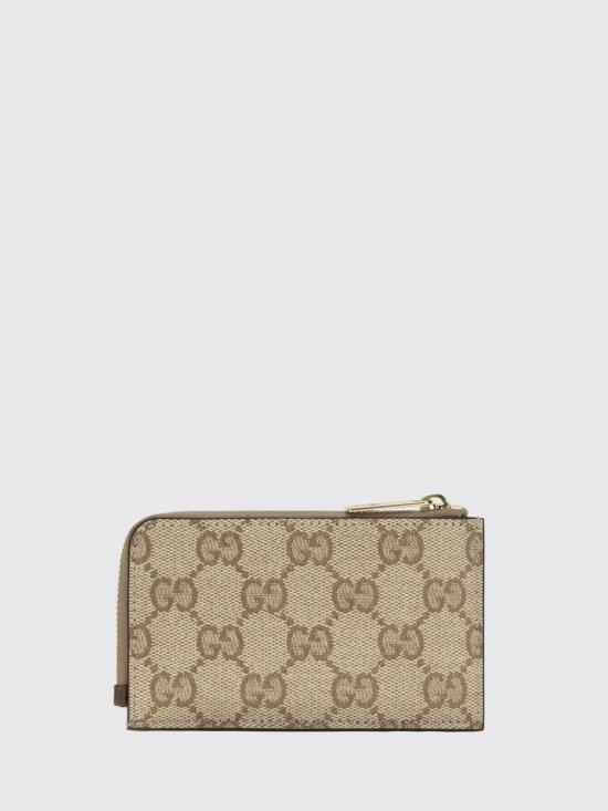26FW 구찌 멀티컬러 슬롯 카드 케이스 A00726FAGI8 9656 Sand - GUCCI