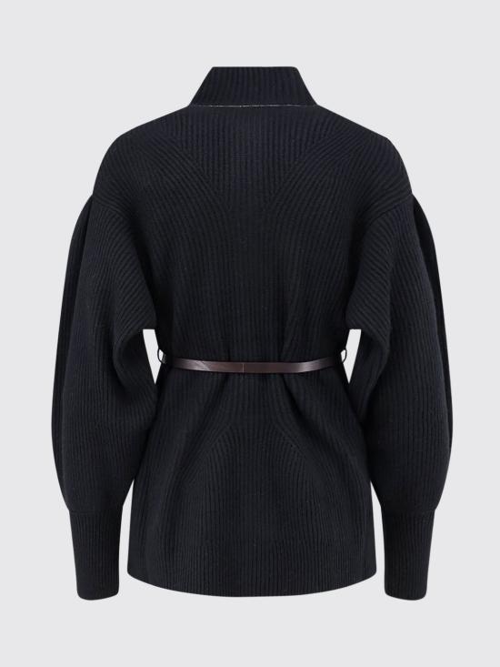 26FW 브루넬로 쿠치넬리 가디건 M16750836 C101 Black - BRUNELLO CUCINELLI