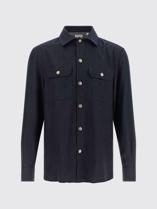 26FW 브루넬로 쿠치넬리 자켓 MY6660721 C160 Blue - BRUNELLO CUCINELLI