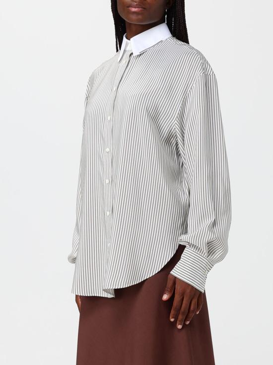 26FW 브루넬로 쿠치넬리 셔츠 MG711M1Q06 C005 White - BRUNELLO CUCINELLI