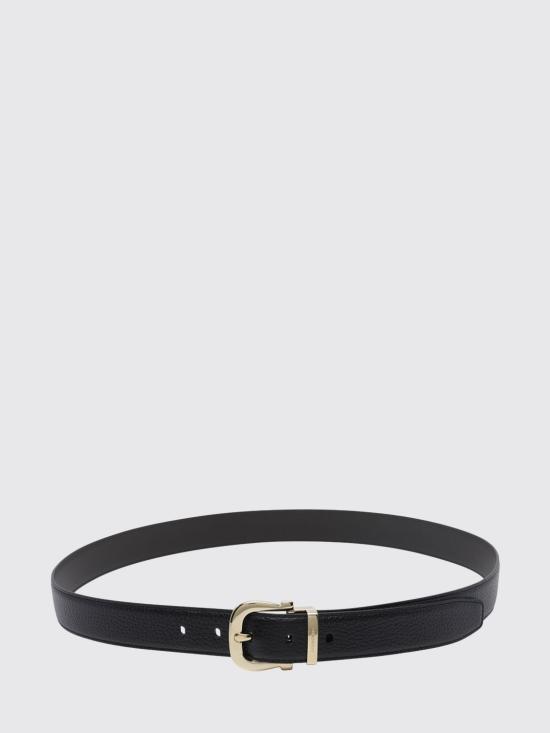 26FW 살바토레 페라가모 가죽 벨트 670718 795403 NERO Black