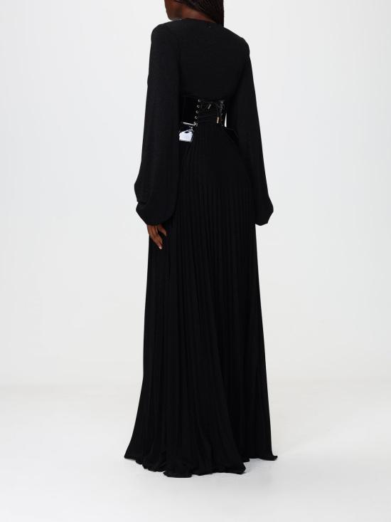 26FW 엘리자베타프랜치 롱 원피스 ABR1566E2 110 Black - ELISABETTA FRANCHI