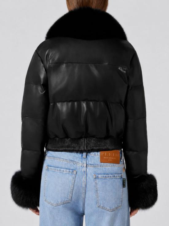 26FW 필립 플레인 가죽 자켓 FAFCWLB1214PLE010N 02 Black - PHILIPP PLEIN