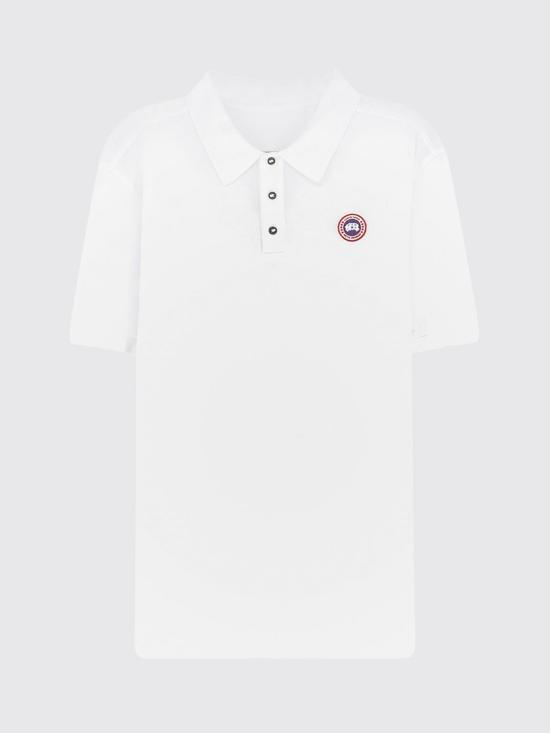 26FW 캐나다구스 폴로 티셔츠 1600M 9025 White - CANADA GOOSE