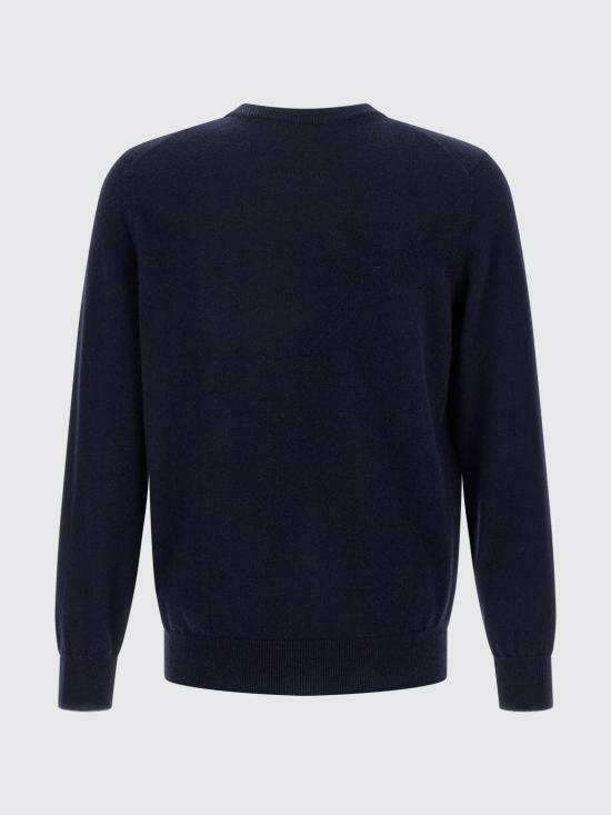 26FW 브루넬로 쿠치넬리 캐시미어 니트 M2200100 CW425 Navy - BRUNELLO CUCINELLI