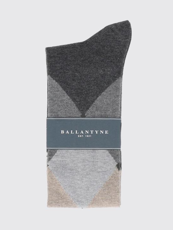 26FW 발렌타인 양말 BMX03114CT1 95548 Grey - BALLANTYNE