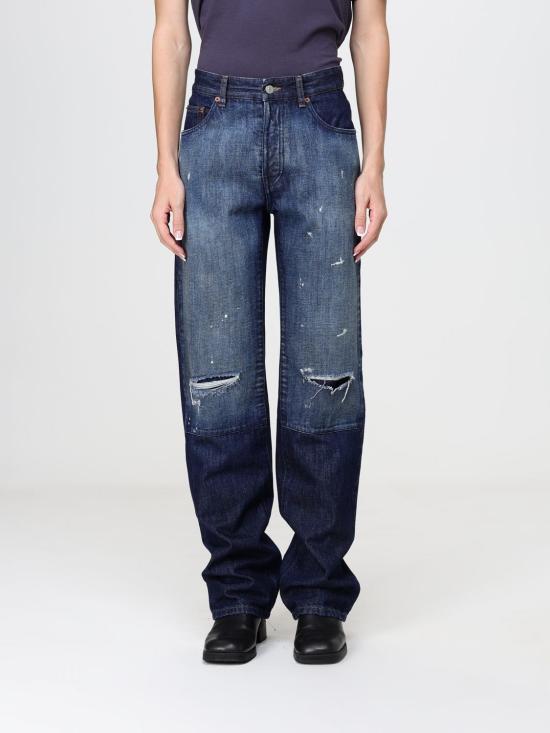 26FW MM6 메종마르지엘라 데님 팬츠 S52LA0277M30055 967 Navy