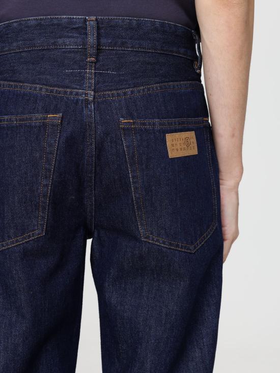 26FW MM6 메종마르지엘라 데님 팬츠 S52LA0277M30055 967 Navy - MM6 MAISON MARGIELA