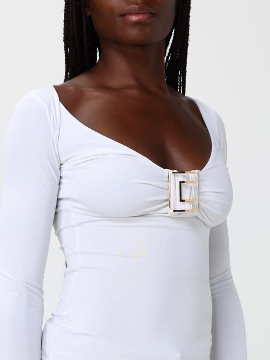 26FW 엘리자베타프랜치 탑 MD00567E2 360 Ivory - ELISABETTA FRANCHI