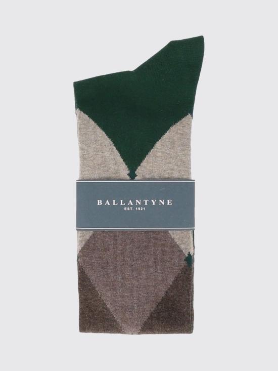 26FW 발렌타인 양말 BMX03114CT1 92513 Green - BALLANTYNE