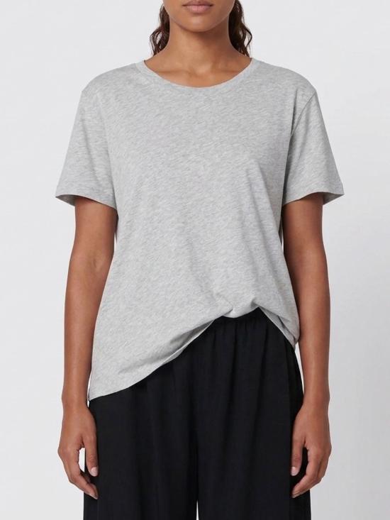 26FW 더로우 반팔 코튼 티셔츠 R000680K801 LRM Grey 1