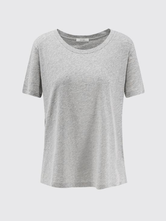26FW 더로우 반팔 코튼 티셔츠 R000680K801 LRM Grey 1 - THE ROW