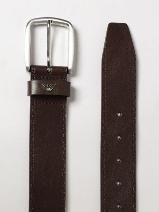 26FW 엠포리오 아르마니 가죽 벨트 EM007190AF29179 U6027 Brown - EMPORIO ARMANI