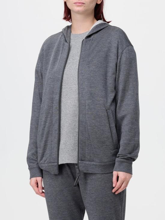 26FW 브루넬로 쿠치넬리 후드 스웨트셔츠 MP828SB806 C572 Grey - BRUNELLO CUCINELLI