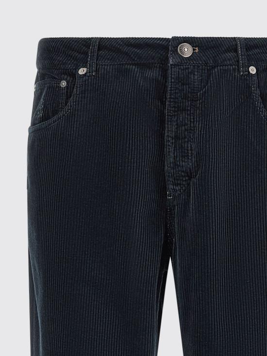 26FW 브루넬로 쿠치넬리 스트레이트 팬츠 M280NF1012 CFQ87 Blue - BRUNELLO CUCINELLI
