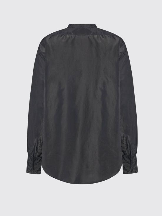 26FW 더로우 긴소매 밴드 칼라 셔츠 R000560W4640 BLK Black - THE ROW