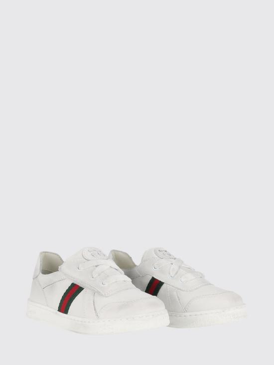 26FW [키즈] 구찌 스니커즈 873036BLN10 9061 White - GUCCI