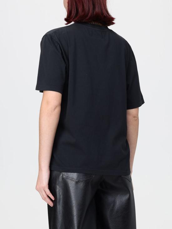 26FW MM6 메종마르지엘라 반팔 티셔츠 S62GD0210M20115 900 Black - MM6 MAISON MARGIELA