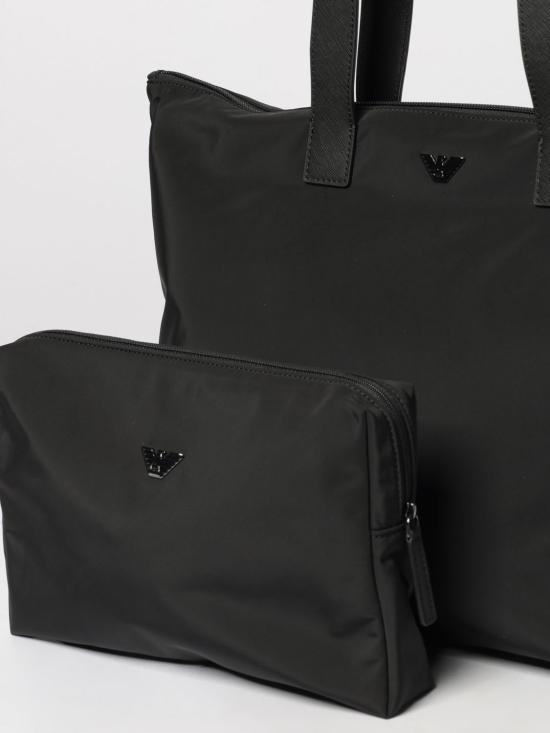 26FW 엠포리오 아르마니 숄더백 EM001797AF28784 UC001 Black - EMPORIO ARMANI