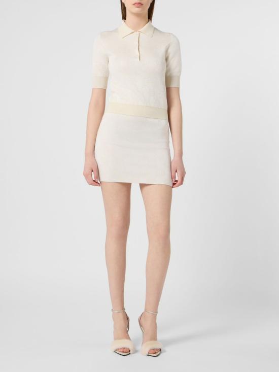 26FW 필립 플레인 폴로 티셔츠 FAFCWKK0325PTE076N 01OF White - PHILIPP PLEIN