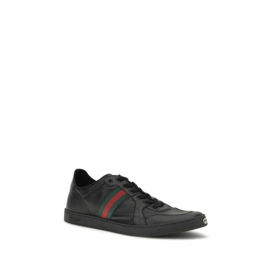 26FW 구찌 스트레치 로우탑 스니커즈 GU865441AAGFF1048BB BLACK - GUCCI