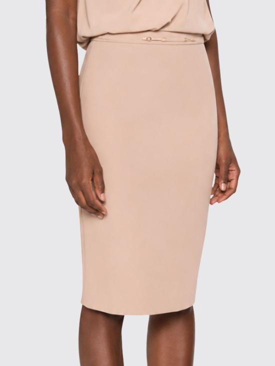 26FW 엘리자베타프랜치 미디 스커트 GO22366E2 EA1 Nude - ELISABETTA FRANCHI