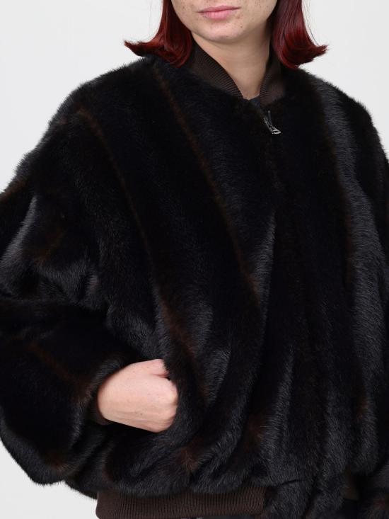 26FW MM6 메종마르지엘라 코트 S52AM0372M35637 143 Brown - MM6 MAISON MARGIELA