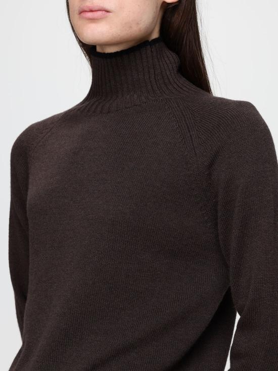 26FW 캉그라 터틀넥 460759 00319 Brown - KANGRA