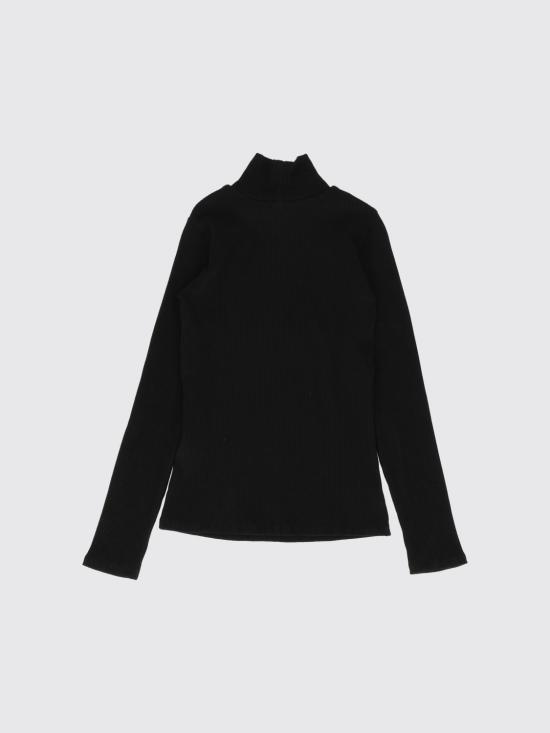 26FW [키즈] 에르마노 설비노 터틀넥 니트 Z1H6108214 0050 Black - ERMANNO SCERVINO
