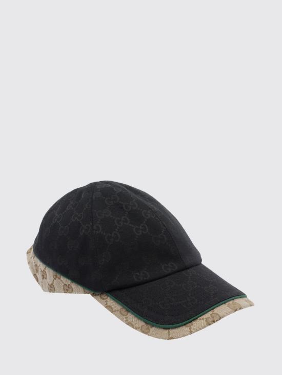 26FW 구찌 GG 코튼 캔버스 베이스볼 캡 GG 코튼 캔버스 베이스볼 캡 A001I24HBK3 1079 Black
