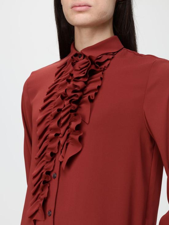 26FW 리비아나 콘티 블라우스 L6WT08 D880 Brick Red - LIVIANA CONTI