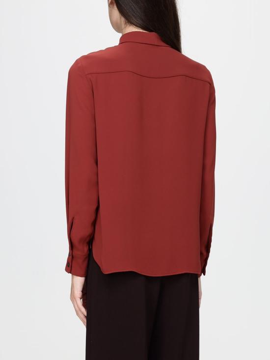 26FW 리비아나 콘티 블라우스 L6WT08 D880 Brick Red - LIVIANA CONTI