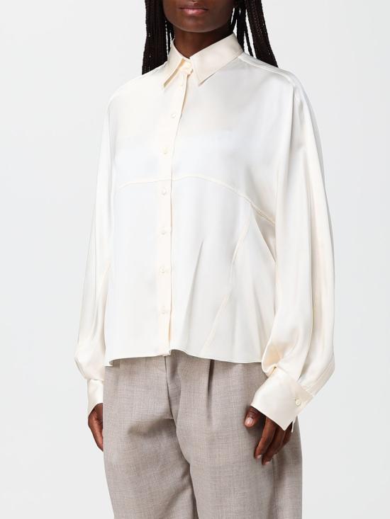 26FW 브루넬로 쿠치넬리 블라우스 MB179M2C06 C7925 Ivory - BRUNELLO CUCINELLI